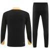 Paris Saint-Germain Felpe da Allenamento 2024-25 Quarto-Zip Nera